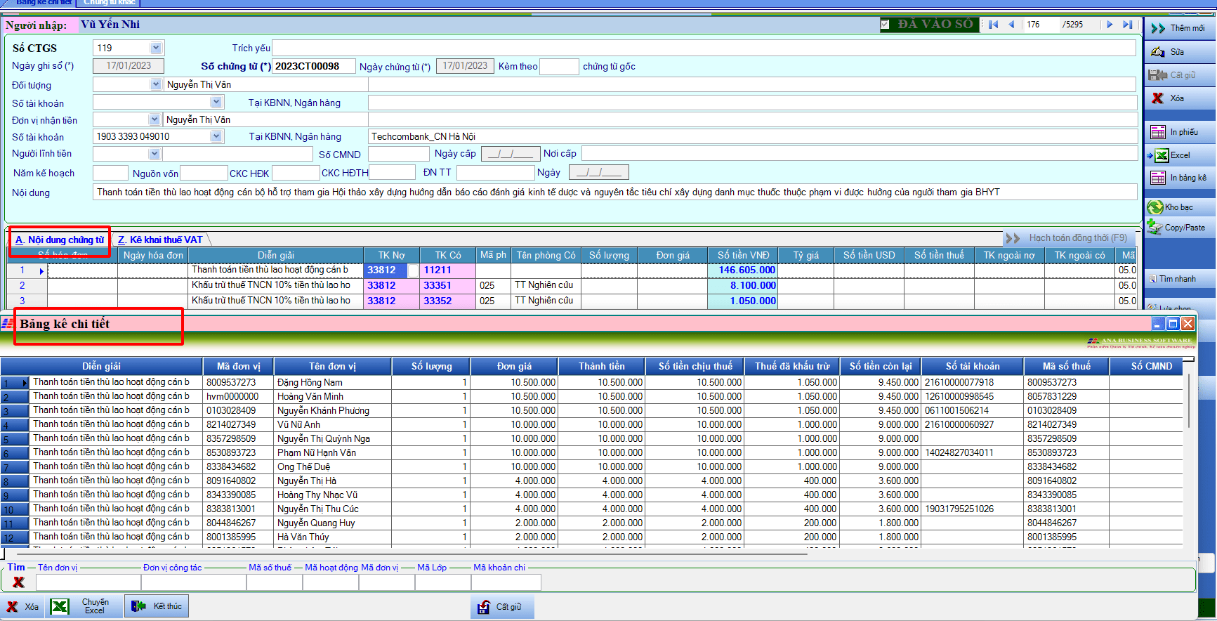 Chứng từ kế toán